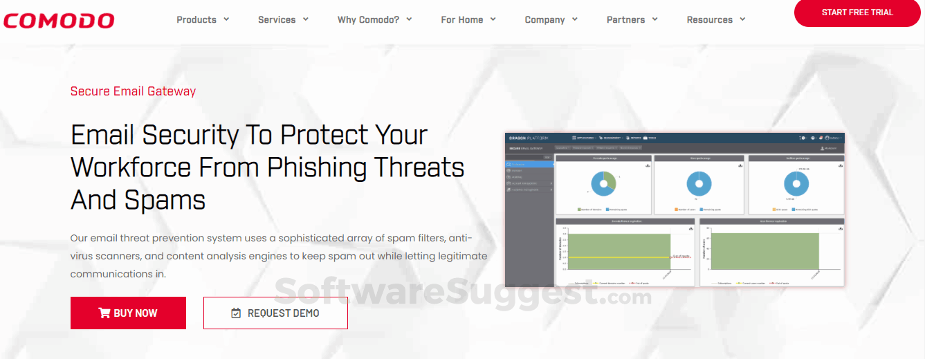 Comodo Secure Email Gateway Small Screenshot 1
